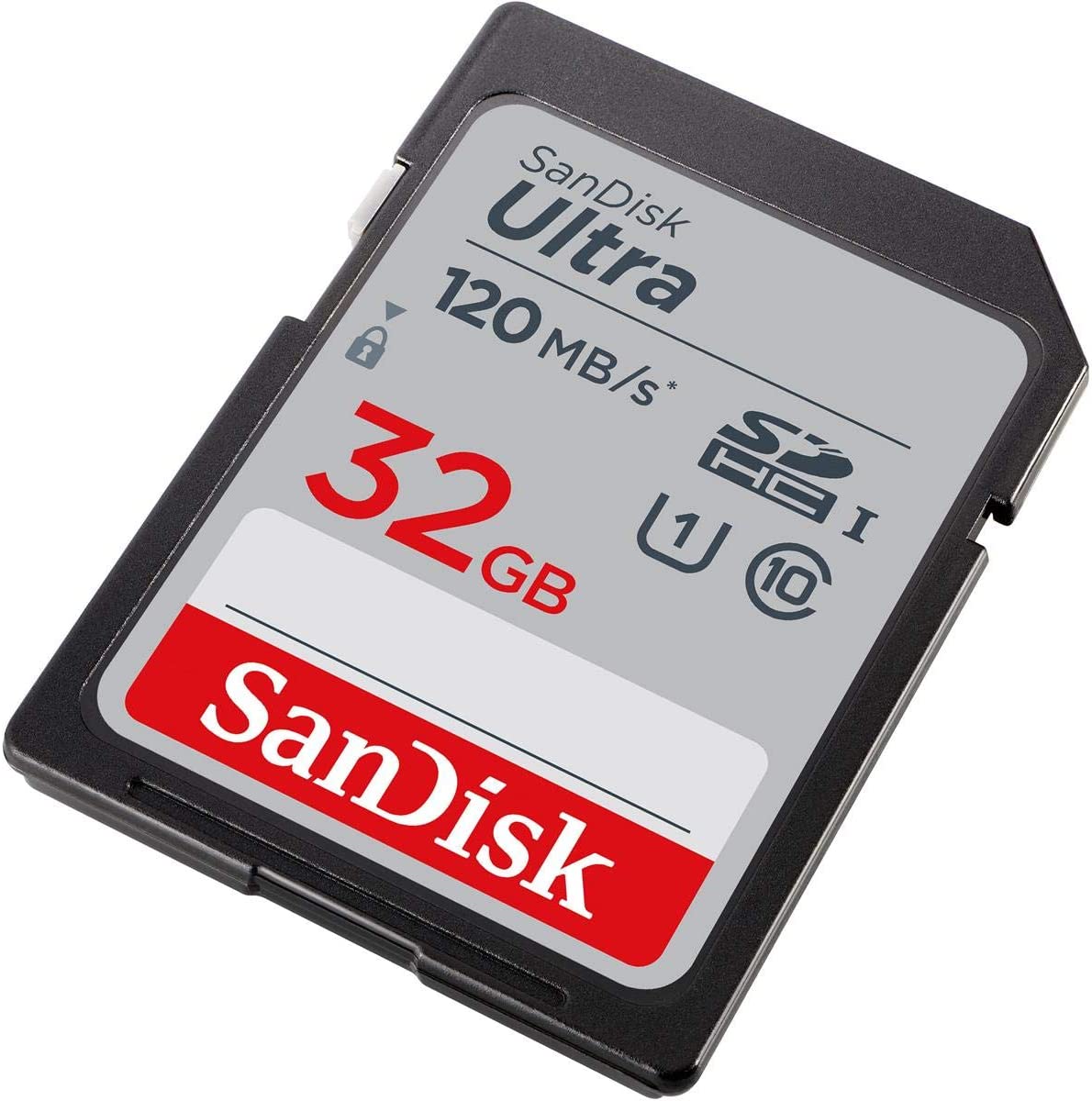 SanDisk 32GB  120MB/s Ultra UHS-I Class 10 U1 SDHC Memory Card